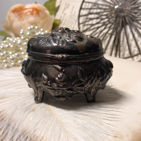 🍭ANTQ 🍭 Brainard and Wilson casket style jewelry box - Picture 1 of 6